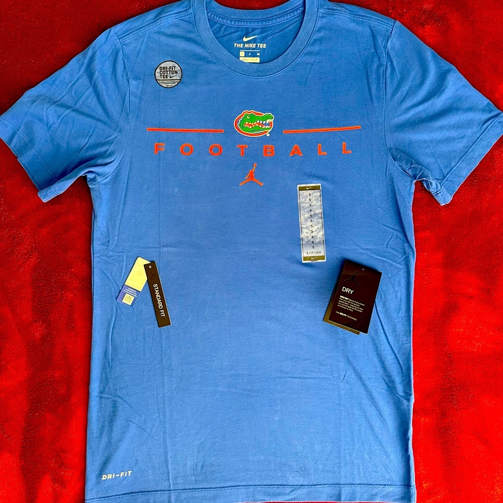 Nike Jordan UF University of Florida Gators Football Tee Shirt